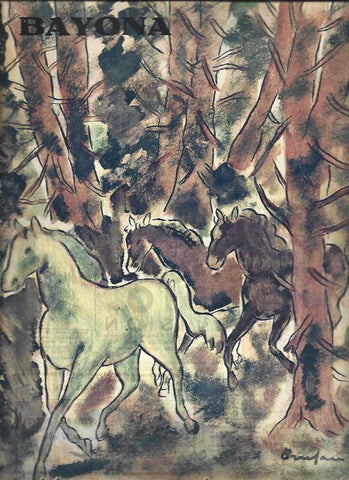 LAMINA 35536: Ilustracion Caballo