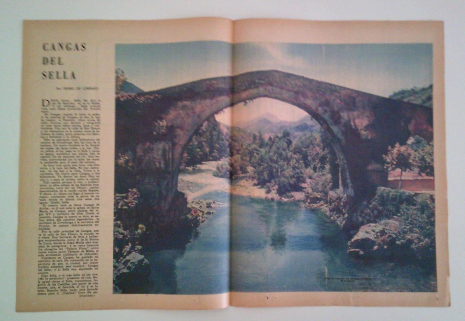 LAMINA 35531: Puente de Cangas del Sella