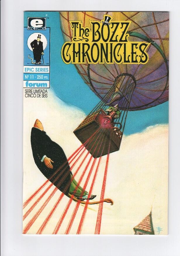 THE BOZZ CHRONICLES (Epic Series), Vol.1: Numero 11 (Forum 1986)