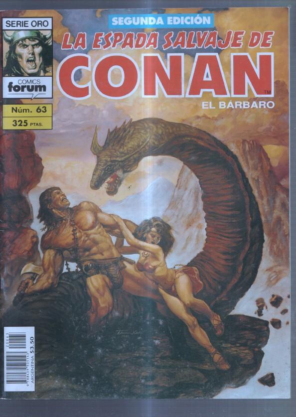 La espada salvaje de Conan, segunda edicion numero 63: En el altar del dios carnero