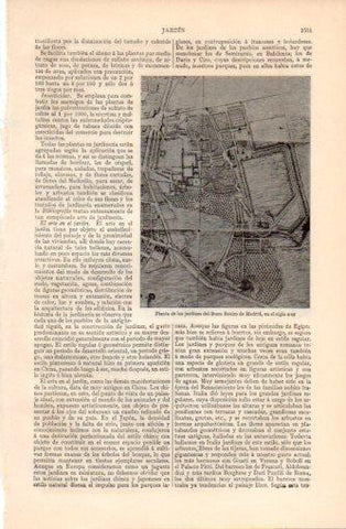 LAMINA V37391: Planta de los jardines del Buen Retiro de Madrid, siglo XVI