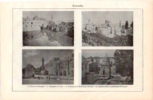 LAMINA V37437: Vistas de Jerusalen