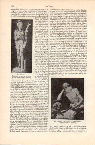 LAMINA V37428: San Jeronimo por A. Pereda y Salgado