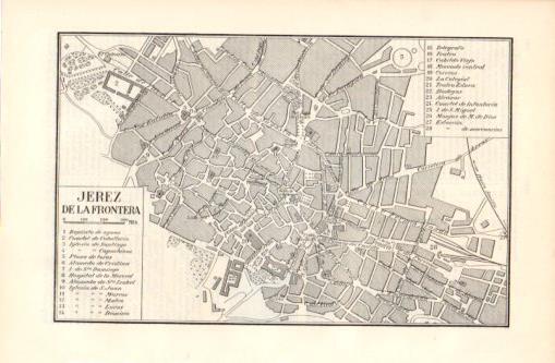 LAMINA V37419: Plano de Jerez de la Frontera