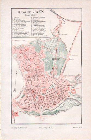 LAMINA V37345: Plano de Jaen