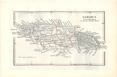 LAMINA V37359: Mapa de Jamaica