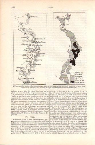 LAMINA V37362: Regiones del Japon sujetas a desastres sismicos