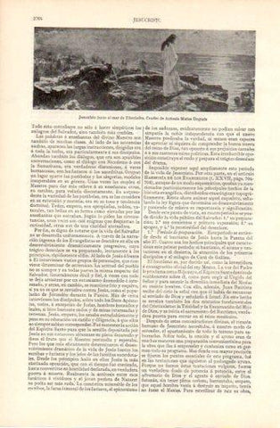 LAMINA V37442: Jesucristo junto al mar de Tiberiades por A. Muñoz Degrain