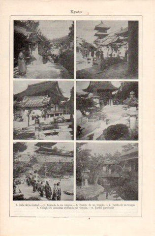 LAMINA V37546: Vistas de Kyoto