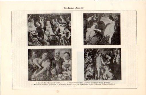 LAMINA V37462: Jacobo Jordaens obras varias