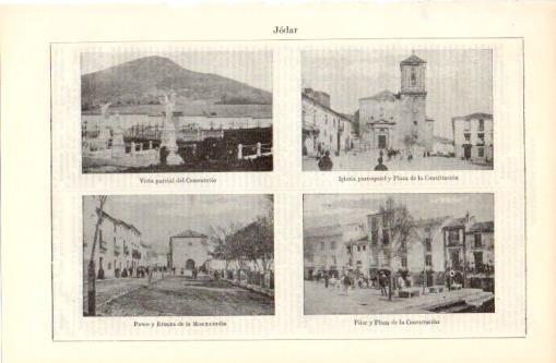 LAMINA V37460: Vistas varias de Jodar, Jaen