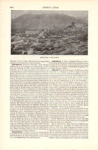 LAMINA V37459: Vista general de Jodar, Jaen