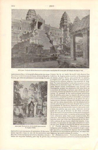 LAMINA V37454: Templo de Angkor Vat, tercer piso, Camboya
