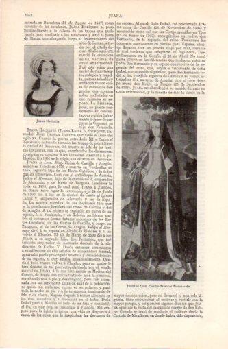 LAMINA V37489: Juana la Loca autor desconocido