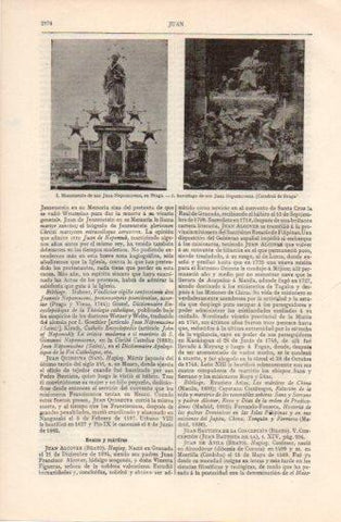 LAMINA V37483: Juan Nepomuceno