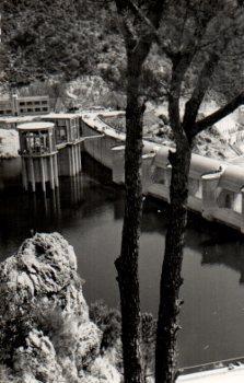 POSTAL PV09184: Presa del Pantano de Sau vista aerea, Vilanova de Sau