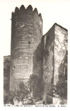 POSTAL PV09203: Castillo de Santa Coloma en Santa Coloma de Queralt