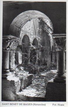 POSTAL PV09196: Claustro del Monasterio de Sant Benet de Bages