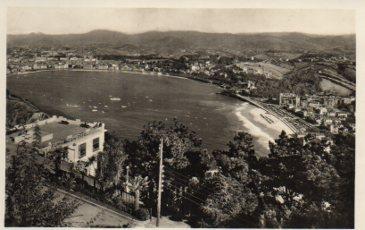POSTAL PV08877: Vista de San Sebastian desde el Monte Igueldo