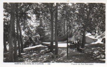 POSTAL PV08875: Fuente de San Salvador, Santa Coloma de Farners