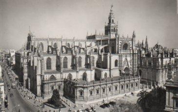 POSTAL PV08873: La Catedral y La Giralda, Sevilla