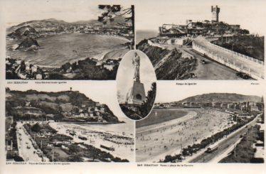 POSTAL PV08896: Vistas de San Sebastian