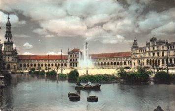 POSTAL PV08830: Plaza de España detalle, Sevilla