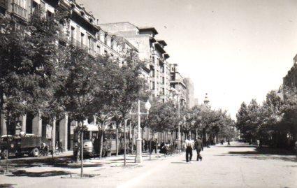 POSTAL PV08816: Paseo Independencia en Zaragoza