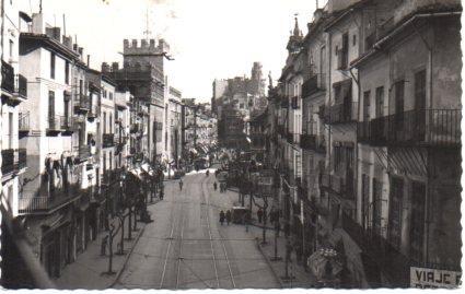 POSTAL PV08815: Calle del Mercado y Lonja de Valencia