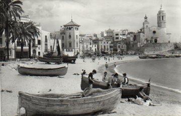 POSTAL PV08840: Playa de Oro en Sitges
