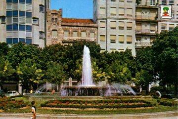 POSTAL PV08985: Plaza de Compostela, Vigo