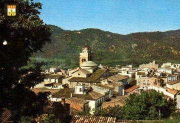 POSTAL PV09037: Vista parcial de Santa Coloma de Farners, Girona