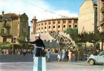 POSTAL PV09028: Plaza de Toros de San Sebastian en dia de corrida