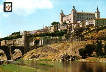 POSTAL PV09027: Vista general del Alcazar de Toledo