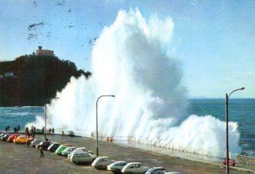 POSTAL PV09019: Temporal en San Sebastian