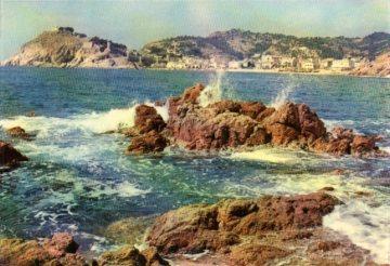 POSTAL PV09024: Rompientes en Tossa de Mar