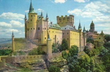 POSTAL PV08947: El Alcazar y la Catedral de Segovia