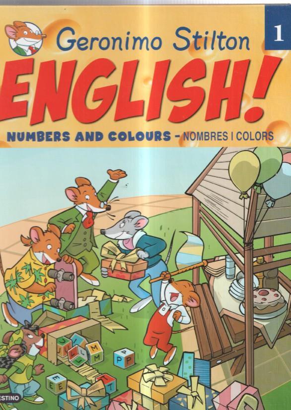 Geronimo Stilton volumen 1: English, numbers and colours