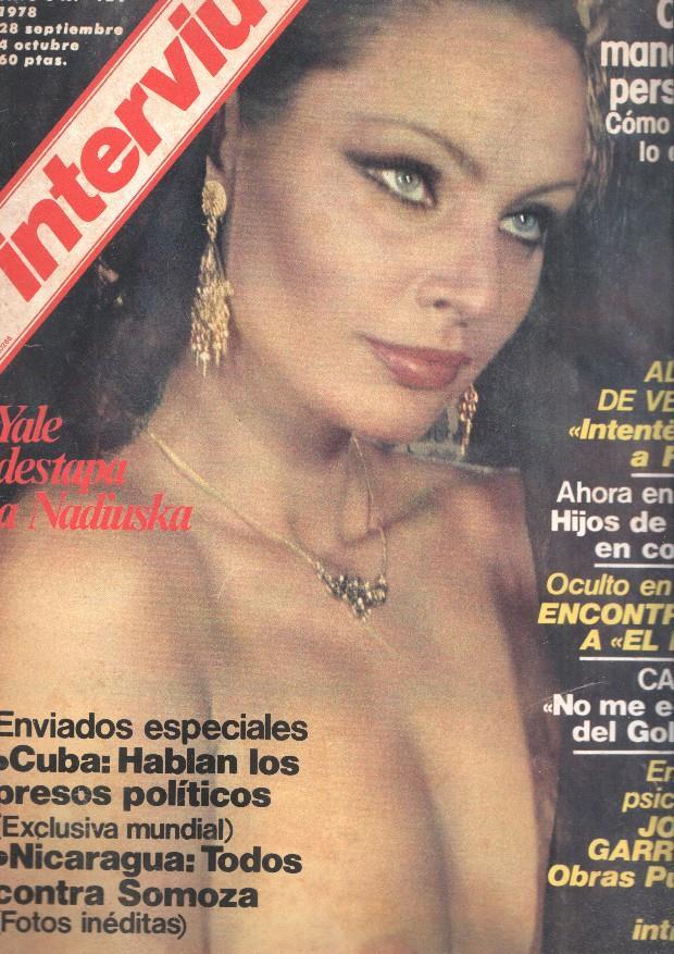 INTERVIU numero 0124, septiembre 1978: Nadiuska en portada