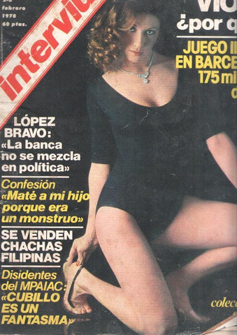 INTERVIU numero 0090, febrero 1978: Sonia Gil, en portada