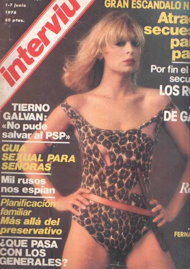 INTERVIU numero 0107, junio 1978: Josele Roman, en portada