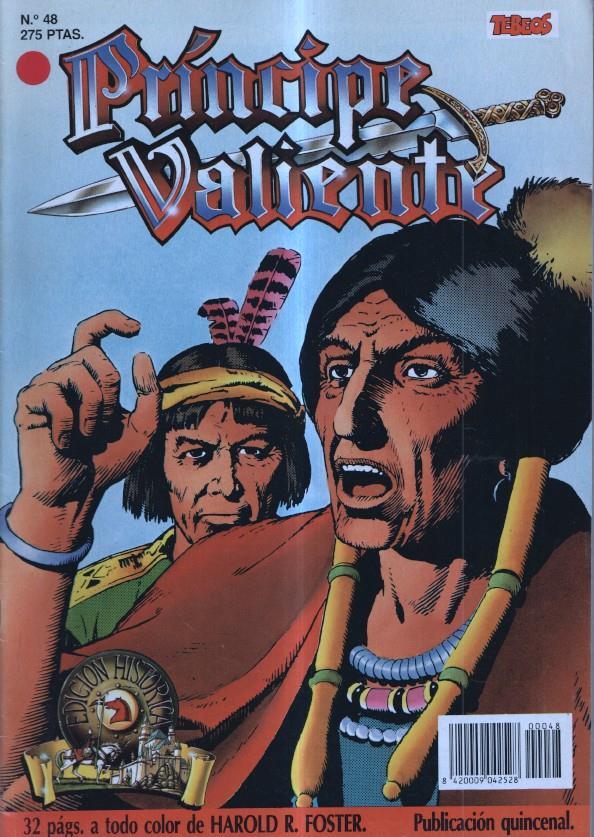 El Principe Valiente de Ediciones B numero 48