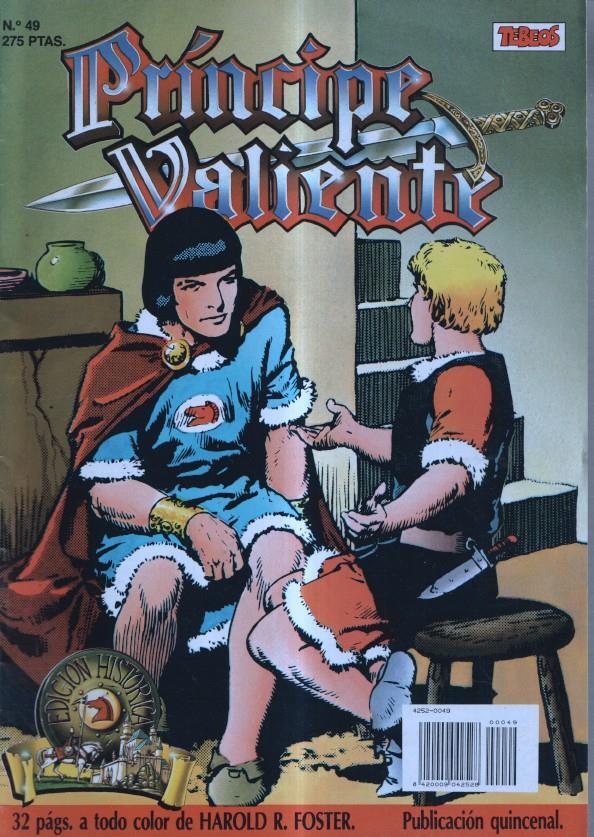 El Principe Valiente de Ediciones B numero 49