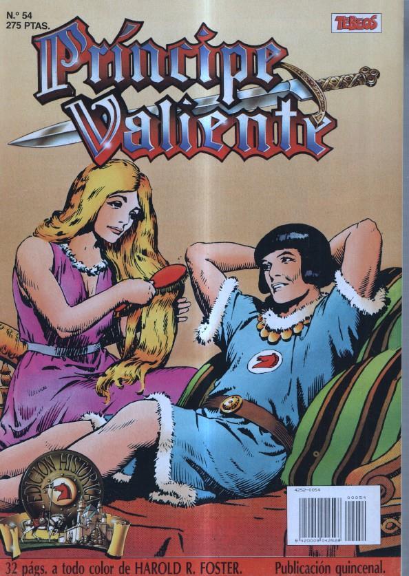 El Principe Valiente de Ediciones B numero 54
