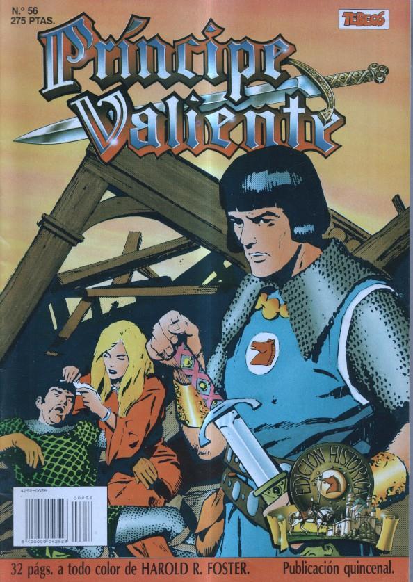 El Principe Valiente de Ediciones B numero 56