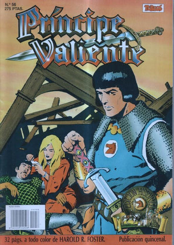 El Principe Valiente de Ediciones B numero 56