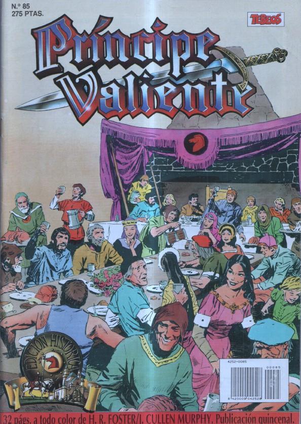 El Principe Valiente de Ediciones B numero 85
