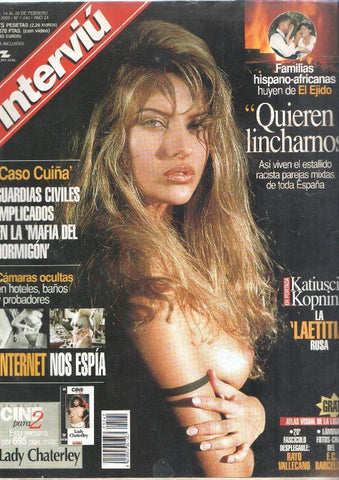 INTERVIU numero 1242, febrero 2000: Katiuscia Kopnina, La Laetitia Rusa