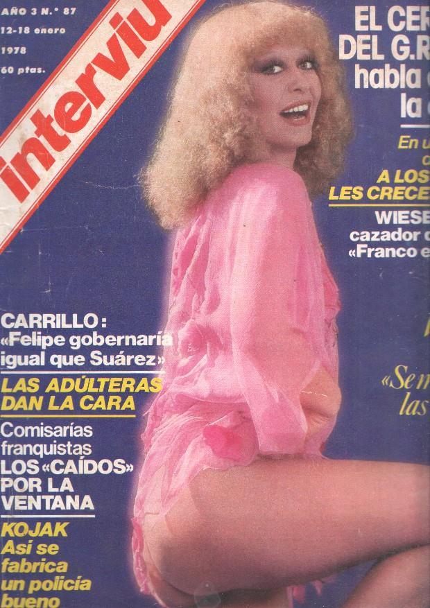 INTERVIU numero 0087, enero 1978: Veronica Lujan (cello lado lomo)