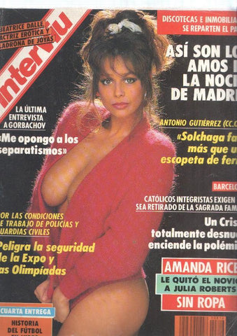 INTERVIU numero 0816, diciembre 1991 : Amanda Rica